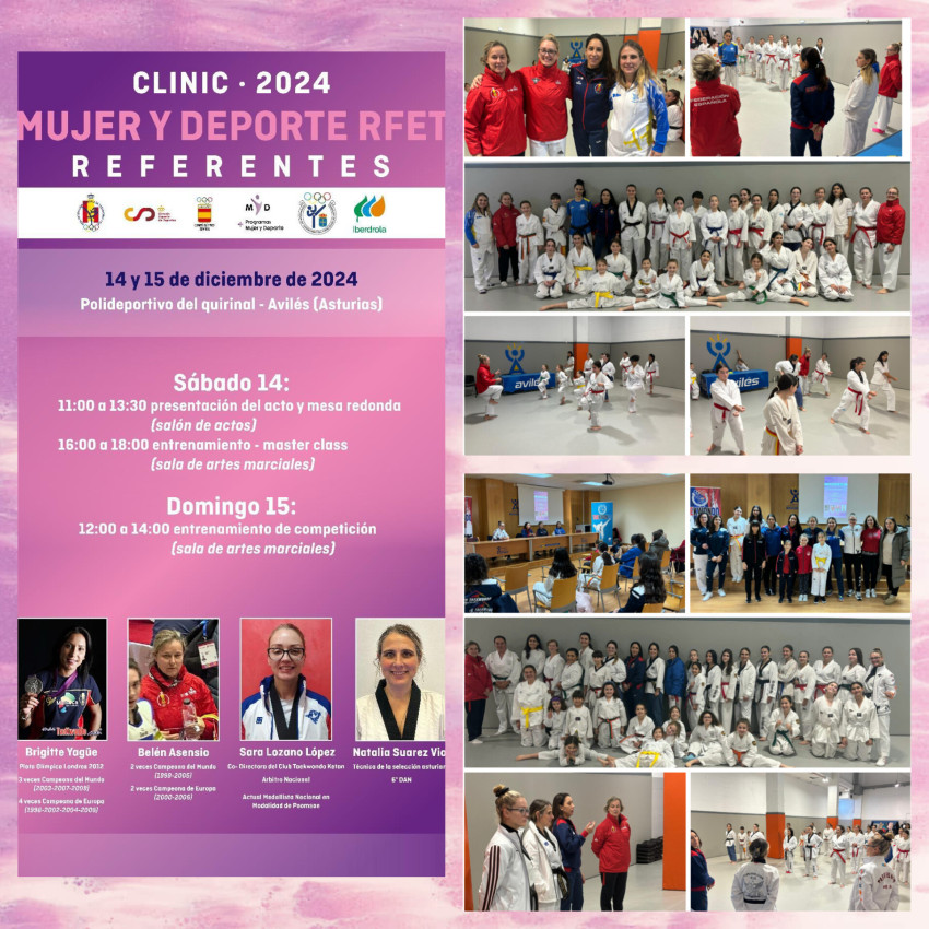 Clinic 2024 Mujer y Deport REFT Referentes