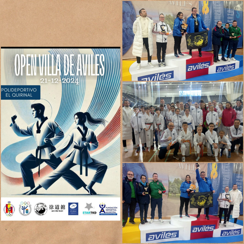 Open de Avilés, Asturias. Poomsae